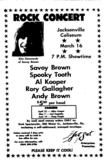 Savoy Brown / Spooky Tooth / Al Kooper / Rory Gallagher / Andy Brown on Mar 16, 1973 [387-small]