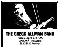 Gregg Allman Band on Apr 8, 1977 [615-small]