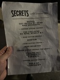 SECRETS / Colorblind / Glasslands / UNWELL on May 5, 2024 [714-small]