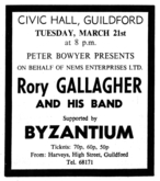 Rory Gallagher / Byzantium on Mar 21, 1972 [116-small]