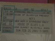NOFX / Furious IV / Mad Caddies on Feb 25, 2001 [313-small]