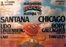 Santana / Chicago / Rory Gallagher / Thin Lizzy / LAKE / Udo Lindenberg on Sep 3, 1977 [967-small]