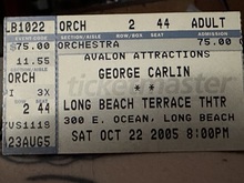 George Carlin / dennis blair on Oct 22, 2005 [191-small]