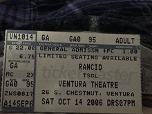 Rancid / T.S.O.L. / The scruffs on Oct 14, 2006 [220-small]