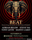 BEAT - Belew / Vai / Levin / Carey play 80s King Crimson on Oct 23, 2024 [989-small]