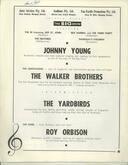 Roy Orbison / The Walker Brothers / The Yardbirds / Johnny Young on Jan 23, 1967 [500-small]