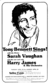 Tony Bennett / Sarah Vaughan / Harry James & His Orchestra on Apr 20, 1976 [729-small]