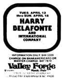 Harry Belafonte / International Company on Apr 13, 1976 [746-small]