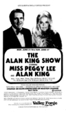 Peggy Lee / Alan King on Jun 21, 1976 [760-small]