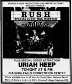 Rush / Uriah Heep / Max Webster on May 10, 1978 [923-small]