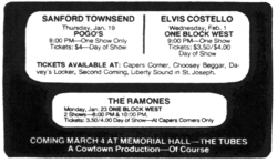 Elvis Costello / Attractions on Feb 1, 1978 [952-small]