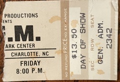 R.E.M. / Minutemen on Dec 13, 1985 [359-small]