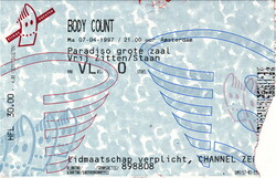 tags: Ticket - Body Count / Channel Zero on Apr 7, 1997 [747-small]