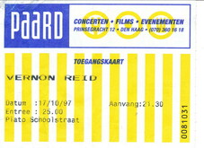 tags: Ticket - Vernon Reid on Oct 17, 1997 [777-small]
