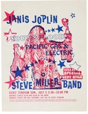janis joplin / Steve Miller Band / Pacific Gas & Electric on Jul 5, 1970 [972-small]