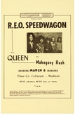 REO Speedwagon / Queen / Mahogany Rush on Mar 6, 1975 [343-small]