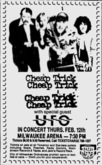 Cheap Trick / UFO on Feb 12, 1981 [407-small]