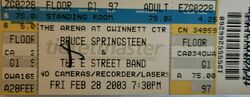 Bruce Springsteen & The E Street Band on Feb 28, 2003 [459-small]