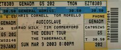 Audioslave / Burning Brides on Mar 9, 2003 [461-small]