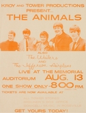 The Animals / Jefferson Airplane / The Wailers on Aug 13, 1966 [695-small]
