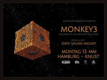 tags: Monkey3, Hamburg, Hamburg, Germany, Gig Poster, Knust - Monkey3 / Dirty Sound Magnet on May 13, 2024 [927-small]