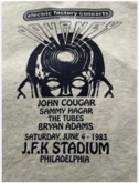 Journey / The Tubes / Sammy Hagar / Bryan Adams / John Courage / John Mellencamp on Jun 4, 1983 [282-small]