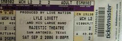 Lyle Lovett And His Large Band on Sep 2, 2006 [456-small]