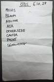 Mt. Mostly setlist, tags: Setlist - Heaven Man / Brother JT / Mt. Mostly on May 10, 2024 [817-small]