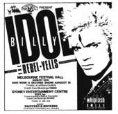 Billy Idol / Painters & Dockers on Aug 25, 1987 [847-small]