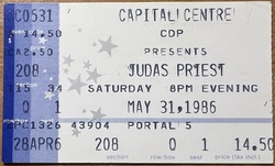 Judas Priest / Dokken on May 31, 1986 [948-small]
