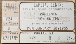 Twisted Sister / Iron Maiden on Jan 28, 1985 [981-small]