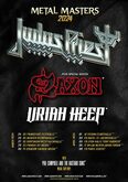 Poster, Judas Priest / Saxon / Uriah Heep on Apr 1, 2024 [245-small]