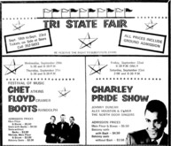 Charley Pride / Johnny Duncan / Alex Houston & Elmer / North door singers on Sep 22, 1972 [356-small]