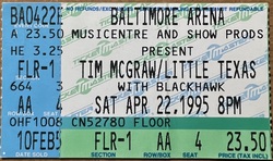 Tim McGraw / Little Texas / BlackHawk on Apr 22, 1995 [878-small]