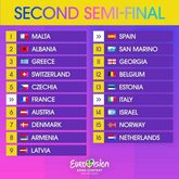Eurovision Song Contest 2024 - Semi-Final 2 on May 9, 2024 [034-small]