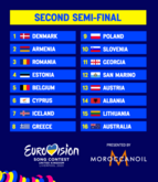 Eurovision Song Contest 2023 - Semi-Final 2  on May 11, 2023 [038-small]