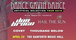 Dance Gavin Dance / Don Broco / Hail the Sun / Covet / Thousand Below on Apr 22, 2019 [981-small]