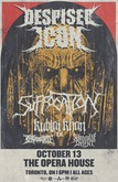 Despised Icon / Suffocation / Kublai Khan TX / Ingested / Shadow of Intent on Oct 13, 2019 [991-small]