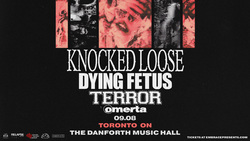 Knocked Loose / Dying Fetus / Terror / Omerta on Sep 8, 2022 [038-small]