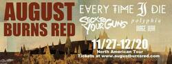 August Burns Red / Every Time I Die / Wage War / Polyphia / Stick To Your Guns on Dec 1, 2015 [101-small]