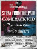 Stray From The Path / Comeback Kid / Being As An Ocean / Major League / Deez Nuts on Oct 21, 2015 [109-small]