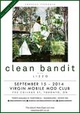 Clean Bandit / Lizzo on Sep 15, 2014 [140-small]
