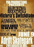 Buried and Breathing / Victoria's Switchblade / Camden Ripper / Marla Singer / Under Amber Skies / Azriel's Curse / Escape the Eclipse on Jun 9, 2007 [145-small]