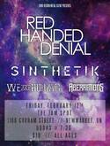 Red Handed Denial / Sinthetik / We Are Human / Aberrations on Feb 12, 2016 [163-small]