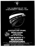 Kids In The Kitchen / Sunnyboys / Australian Crawl / Bryan Adams / The Police on Mar 4, 1984 [285-small]