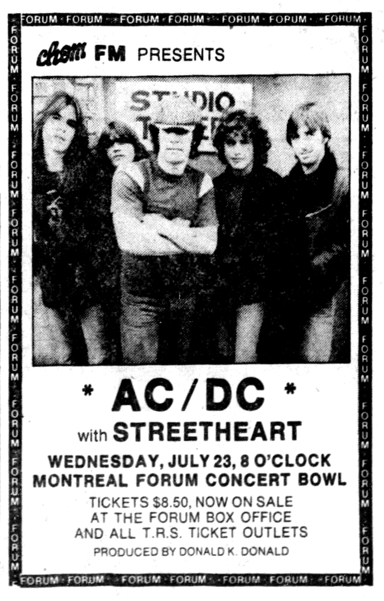 AC/DC's 1980 Concert & Tour History | Concert Archives