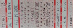 Taproot / Alien Ant Farm / Dragonsfire on Feb 19, 2001 [512-small]