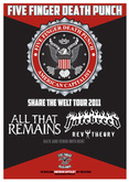 Five Finger Death Punch / All That Remains / Hatebreed / Rev Theory on Dec 6, 2011 [694-small]
