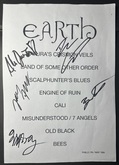 Earth setlist (signed!), tags: Setlist - Earth / Esther Blue on May 16, 2024 [765-small]