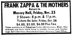 Frank Zappa / The Mothers Of Invention on Nov 23, 1973 [796-small]